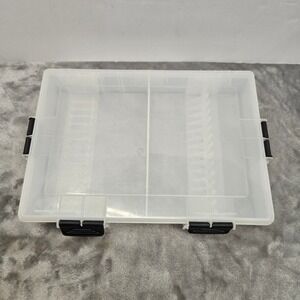 Falcon FTO 700 Tackle Organizer Clear Plastic Fishing Lure Storage Box USA Made